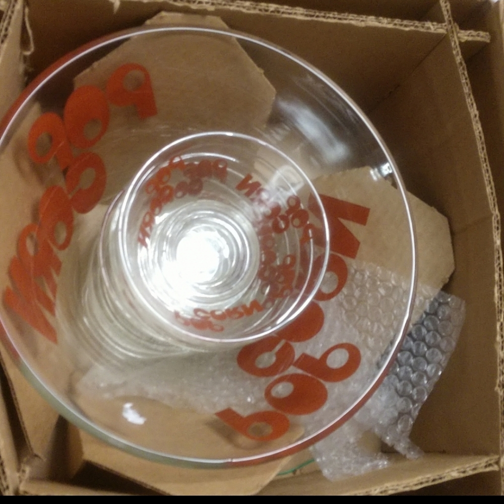 Vintage Popcorn Bowl Set